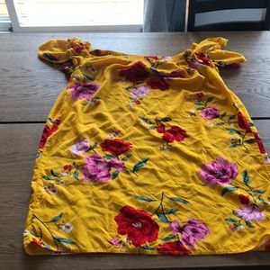 Off the shoulder sun dress!